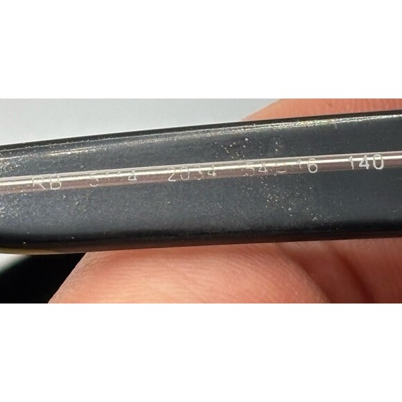 Ray-Ban RB5114 2034 Black on Transparent Eyeglasses Frame 54-16-140 - Picture 10 of 10